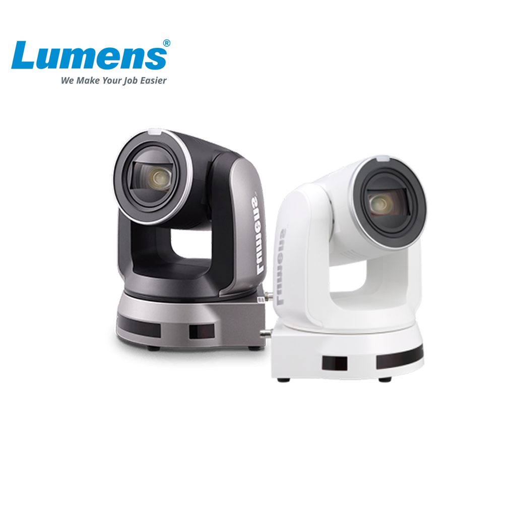 Lumens 20X Optical Zoom PTZ Video Conferencing Camera (Black)