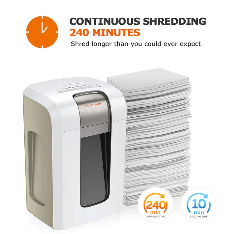 Bonsaii Commercial Shredder for Home Office Use 4S30