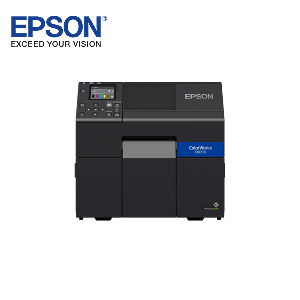 Epson ColorWorks C6050A Colour Label Printer with Auto-Cutter